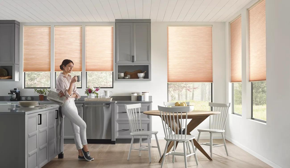 kitchen window blinds